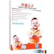 تصویر کاغذ کتد دورو 140 گرمی ولف سایز A4 