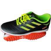 تصویر کفش فوتبال استوک ریز چمن مصنوعی مردانه سایز ۴۲ تا ۴۵ مشکی 