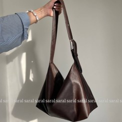 تصویر کیف چرم تک دسته کژوال 