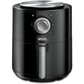 تصویر سرخ کن بدون روغن میگل مدل GAF-131 ظرفیت 3.1 لیتری Migel GAF-131 Air Fryer 3.1L