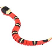 تصویر اسباب بازی مار متحرک شارژی گربه + فیلم spinning snake cat toy