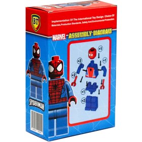 تصویر لگو شخصیت SPIDERMAN بی تی 10 قطعه LEGO SPIDERMAN BT