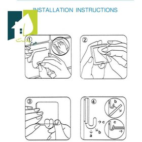 تصویر هوک آویز سیب سه عددی 
