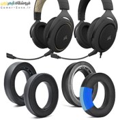 تصویر ایرپد هدست گیمینگ کورسیر مدل Replacement Ear Pads for Corsair HS50 / HS60 / HS70 