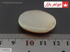 تصویر نگین عقیق باباقوری زیبا کد 130052 