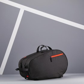 تصویر ساک تنیس آرتنگو ARTENGO M TEAM TINY – مشکی قرمز TENNIS BAG FOR SINGLE RACKET 100S - BLACK/RED