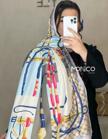 تصویر شال ابریشم GUCCI کد2123 