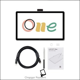 تصویر قلم و نمایشگر وکام وان Wacom One 14 inch 