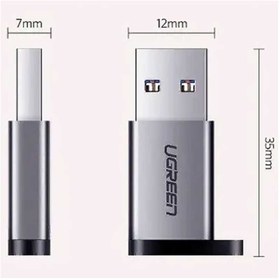 تصویر مبدل USB-C به USB یوگرین مدل US276-50533 ا converter Ugreen US276-50533 converter Ugreen US276-50533