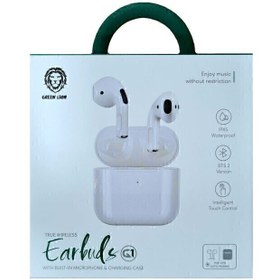 تصویر هندزفری بلوتوث دوگوش گرین لاین Earbuds مدل G1 Green Lion GNTWSG1 G1 True Wireless Earbuds