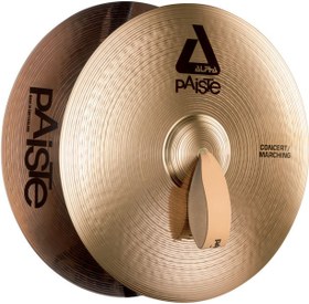 تصویر سنج مارچینگ پایست مدل Alpha Marching سایز ۱۸ اینچ Paiste Alpha 18″ Marching Cymbal pair