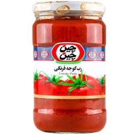 تصویر چین چین رب گوجه فرنگی شیشه 710 گرم 
