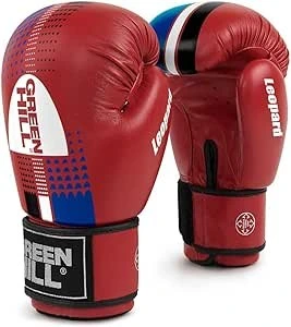 خرید و قیمت دستکش بوکس مردانه و زنانه – دستکش کیک بوکسینگ Tittle Boxing  Fight Gloves کیسه بوکس Sparring Gloves MMA, Muay Thai, Leopard Green Hill -  ارسال 15 الی 20 روز