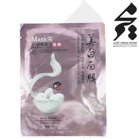 تصویر ماسک ورقه ای پیله ابریشم silk mask 