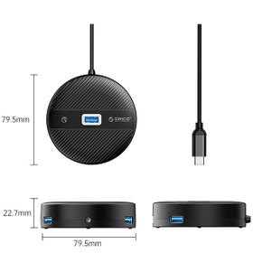 تصویر هاب 4 پورت USB Type-C اوریکو مدل ORICO YS4-C3-10 ORICO YS4-C3-10