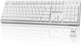 تصویر کیبورد بی سیم Wireless Mechanical Velocifire Ergonomic +USB-C Type-c +USB VM02WS 