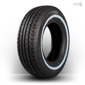 تصویر لاستیک کندا سایز 215/75R15 مدل KR33 (KOMENDO) 8PR دور سفید 