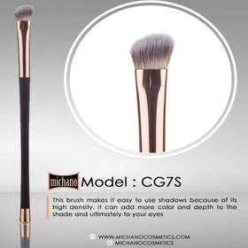 تصویر براش سایه چشم زاویه دار میچانو کد CG7S مدل Michano Angled Eyeshadow Brush Michano Angled Eyeshadow Brush CG7S