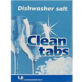تصویر نمک ماشین ظرفشویی کلین تبز مقدار 1.8 کیلوگرمی ا Clean Tabs Dishwasher Salt Detergents 1.8Kg Clean Tabs Dishwasher Salt Detergents 1.8Kg