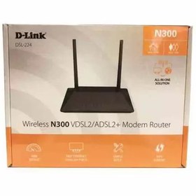 تصویر مودم ADSL VDSL DLINK DSL224 