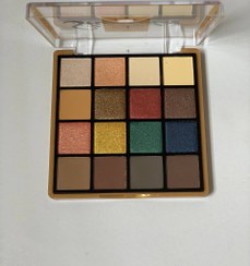 تصویر پالت سایه چشم ۱۶ رنگ romantic bird مدل eye shadow - 1 