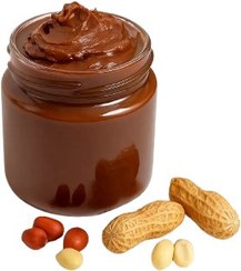 تصویر کره بادام زمینی شکلاتی یک کیلوگرمی 