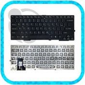 تصویر کیبورد لپ تاپ سونی Vaio SVS13 مشکی اینتر کوچک وبدون بکلایت و بدون فریم - نو 
