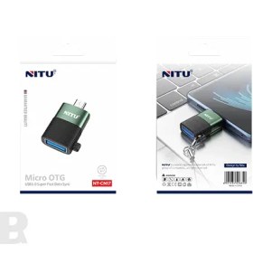 تصویر او تی جی نیتو مدل OTG Nitu ntcn17 USB to Micro عمده 