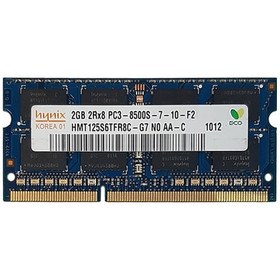 تصویر رم لپ تاپ هاینیکس مدل DDR3 8500 MHz PC3 ظرفیت 2 گیگابایت ا Hynix PC3-8500 2GB 5800SMHz Laptop Memory Hynix PC3-8500 2GB 5800SMHz Laptop Memory
