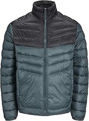 تصویر جک و جونز مردان JJesprint Puffer Collar Noos Jacket Coamet (بسته 1) JACK &amp; JONES Men Jjesprint Puffer Collar Noos Quilted jacket (pack of 1)