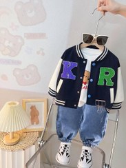 تصویر ست سه تیکه وارداتی اورجینال با کیفیتی بی‌نظیر و ورجه یک - سایز 