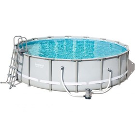 تصویر استخر پیش ساخته گرد 427 × 122 کد bestway 56444