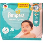 تصویر پوشک کودک پمپرز Pampers مدل Active Baby سایز 5 بسته 42 عددی 