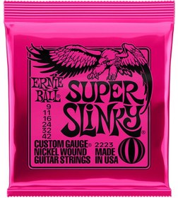 تصویر Ernie Ball Super Slinky 9-42 Gauge 