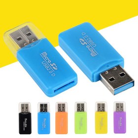 تصویر رم ریدر USB2.0 تک کاره Microsd 