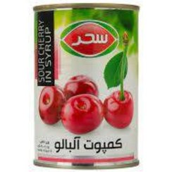 تصویر کمپوت آلبالو 410 گرم سحر 