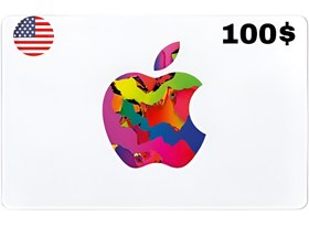 تصویر گیفت کارت اپل 100 دلاری 100 Apple iTunes Gift Card USA 100 Apple iTunes Gift Card USA