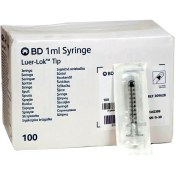 تصویر سرنگ انسولین شیشه ای BD آمریکایی 