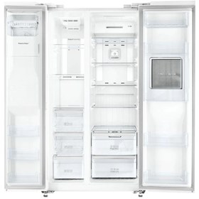 تصویر یخچال فریزر ساید بای ساید دوو مدل D5S-1033MW ظرفیت ۳۲ فوت با یخساز اتوماتیک 