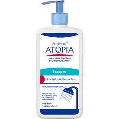 تصویر بالم شوینده بدن التیام بخش و لایه بردار پوست اگزوپرو آتوپیا آردن Arden Atopia Eczopro Keratolytic Soothing PSO Body Cleanser