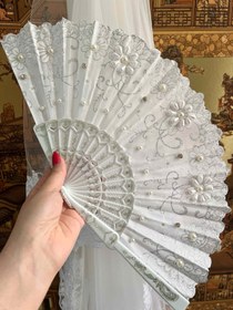 تصویر بادبزن عروس کد ۳۱۱ 