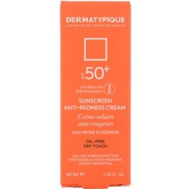 تصویر کرم ضد آفتاب پوست قرمز و حساس اس پی اف 50 درماتیپیک- بی رنگ Dermatypique Sunscreen Anti Redness Cream Spf50