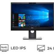 تصویر مانیتور استوک دل 24 اینچ دارای اسپیکر و وب کم مدل Dell P2418HZm Stock Dell 24 inch monitor with speaker and webcam model Dell P2418HZm