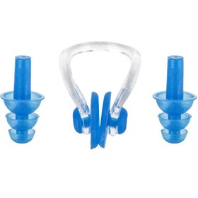 تصویر گوش گیر و دماغ گیر مدل ژله ای - سبز روشن 