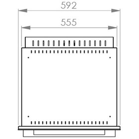 تصویر فر توکار کن مدل E6597M Can E6597M Built-in Oven