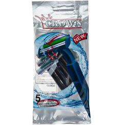 تصویر تیغ اصلاح کرون ۲ لبه 5 تایی 