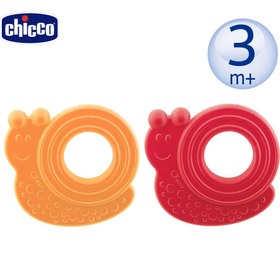 تصویر دندانگیر سیلیکونی حلزون چیکو Chicco Chicco Molly Teether ECO silicone teethercode: 13649/3656