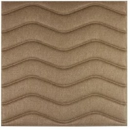 تصویر پنل نمدی موجی Wave wool panel 