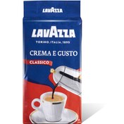 تصویر پودر قهوه لاوازا Crema ا Lavazza Crema E Gusto Forte Coffee Lavazza Crema E Gusto Forte Coffee