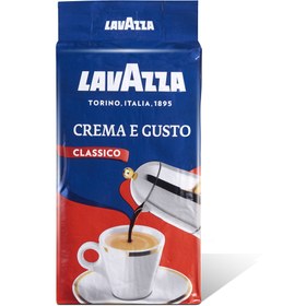 تصویر قهوه لاوازا کرم گوستو کلاسیکو 250 گرمی ا Lavazza Crema E Gusto Classico Coffee Powder 250 gr Lavazza Crema E Gusto Classico Coffee Powder 250 gr